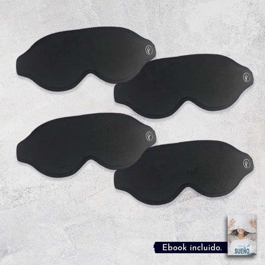 Sleeping Mask - Antifaz para dormir de espuma 3D con oscurecimiento 100% (hipoalergénico)