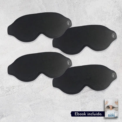 Sleeping Mask - Antifaz para dormir de espuma 3D con oscurecimiento 100% (hipoalergénico)
