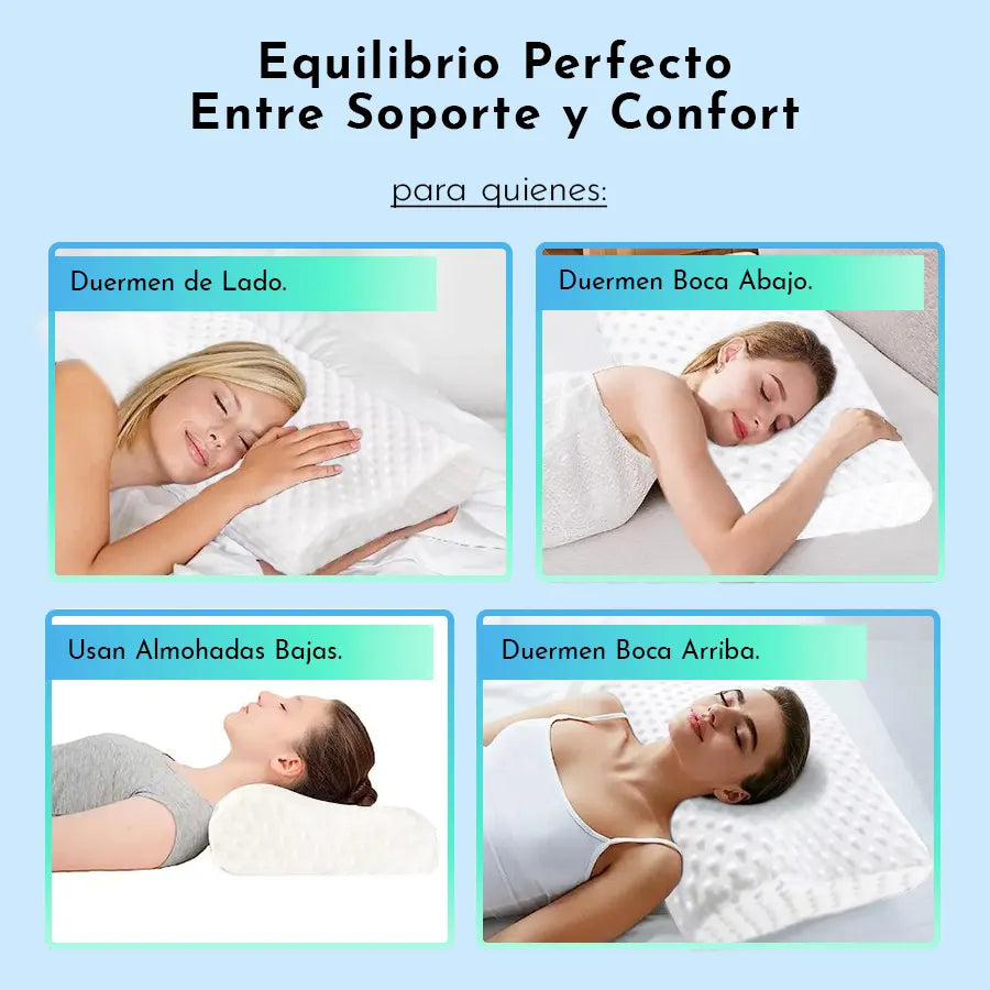 ErgoPillow Pro - Almohada Ergonómica
