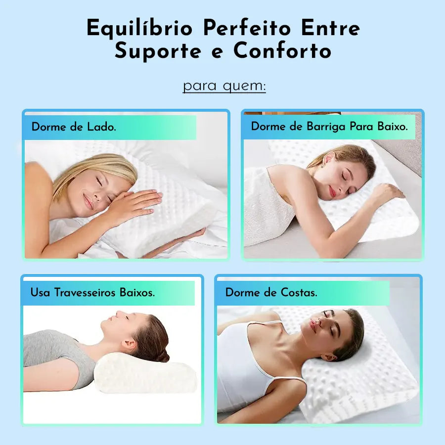 ErgoPillow Pro - Almofada Ergonómica